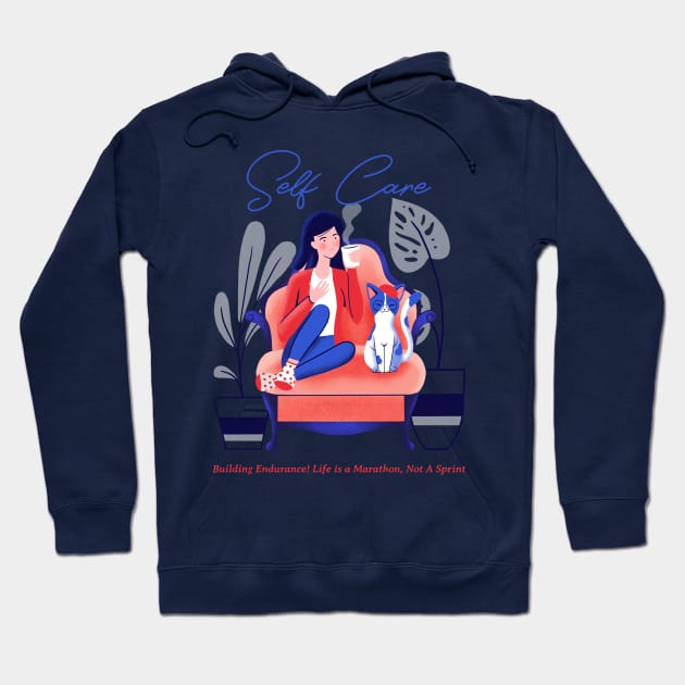 Self Care Hoodie by Oneness Creations